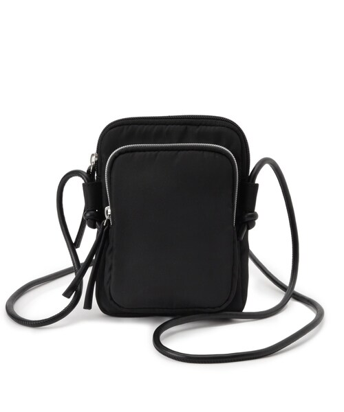 SHOO・LA・RUE(シューラルー)の「【撥水】立体ポケットミニショルダーバッグ(ショルダーバッグ・レディース・グレー/ブラック・00)」の7枚目の写真