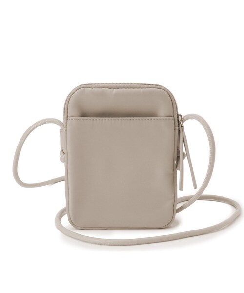 SHOO・LA・RUE(シューラルー)の「【撥水】立体ポケットミニショルダーバッグ(ショルダーバッグ・レディース・グレー/ブラック・00)」の10枚目の写真