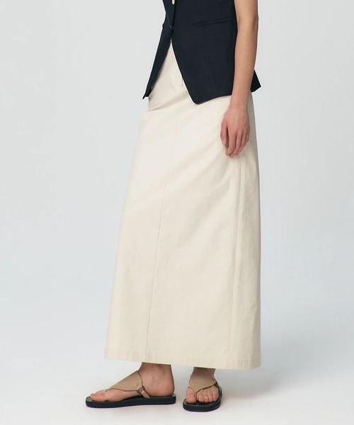 GOOD GRIEF A Line Fringe Hem Skirt 36