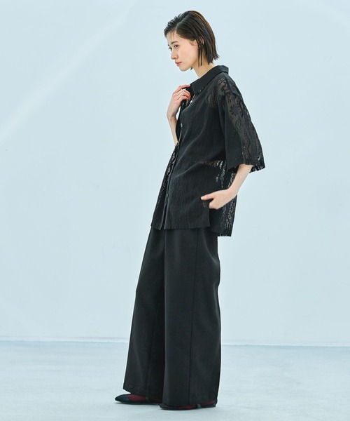 セール】【長さが選べる】レースシャツ / 327800（シャツ/ブラウス