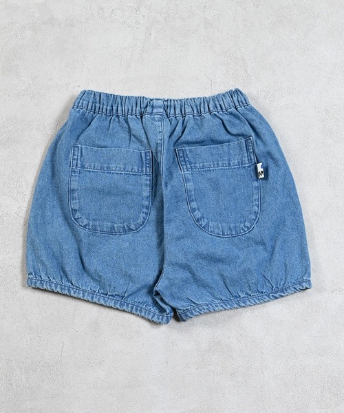 MARKEY'S(マーキーズ)の「デニムホットパンツ(デニムパンツ・キッズ・ライトブルー/ブラック・90/100/110/120/80/130/140/150)」の18枚目の写真