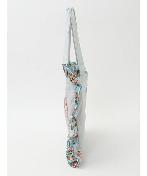 PINK HOUSE（ピンクハウス）の「壁紙模様プリントバッグ（トートバッグ・レディース・ブラック/ライトブルー/ピンク/キナリ/ミント/パープル・フリー）」の16枚目の写真