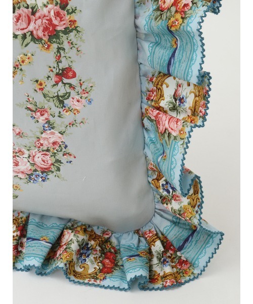 PINK HOUSE（ピンクハウス）の「壁紙模様プリントバッグ（トートバッグ・レディース・ブラック/ライトブルー/ピンク/キナリ/ミント/パープル・フリー）」の10枚目の写真