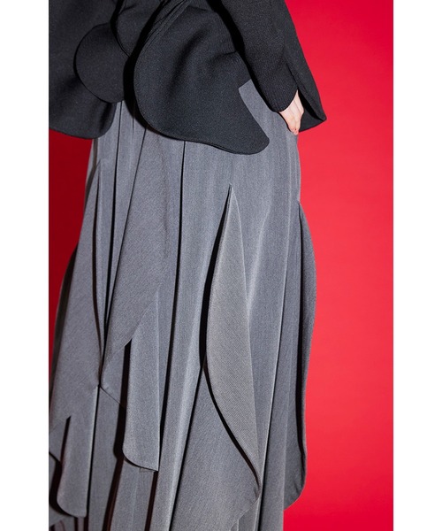 スカート OMMO CIRCLE LAYERED DOCKING SK OMMO ONLINE STORE / CIRCLE LAYERED DOCKING SK