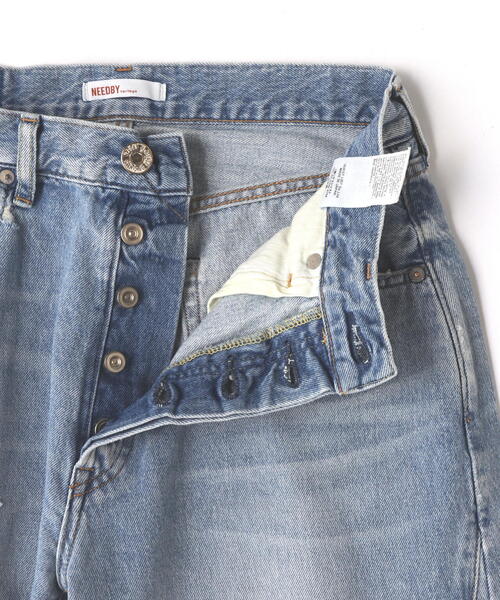NEEDBY heritage(ニードバイヘリテージ)の「NEEDBY heritage(ニードバイヘリテージ)NO.9 vintageWIDE(デニムパンツ・レディース・その他35・26/23/24/25/27/28)」の2枚目の写真