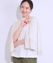 DRESKIP | 【洗える】ひんやりさらっと 大人のシアーカーディガン(カーディガン/ボレロ)