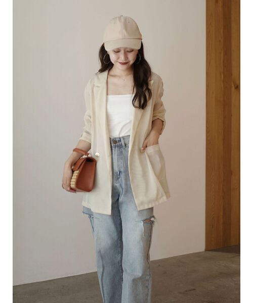 LAGUNAMOON（ラグナムーン）の「メッシュダブルテーラージャケット