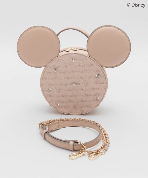 RANDA(ランダ)の「【Mickey&Minnie】/シアーデザインショルダーバッグ(ショルダーバッグ・レディース・ブラック/ピンク・FREE)」の18枚目の写真