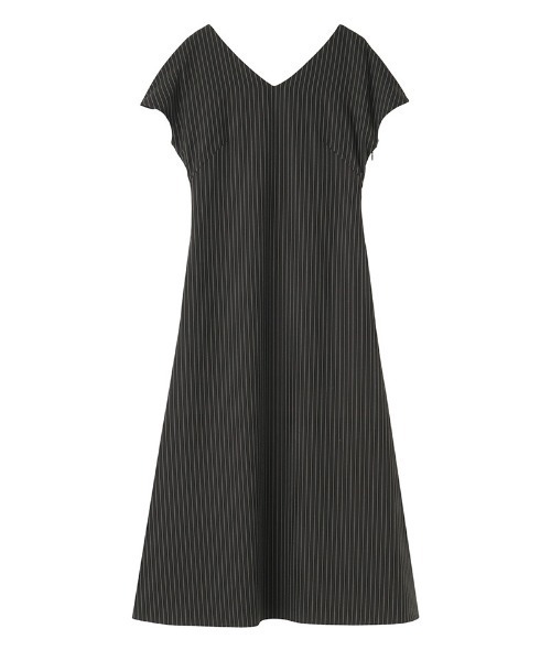 JENNE（ジェンヌ）の「ピンストライプ美シルエットワンピース（ワンピース・レディース・ネイビー/ブラック・LARGE/SMALL/MEDIUM）」の13枚目の写真