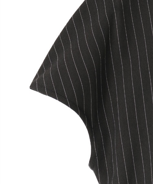 JENNE（ジェンヌ）の「ピンストライプ美シルエットワンピース（ワンピース・レディース・ネイビー/ブラック・LARGE/SMALL/MEDIUM）」の16枚目の写真