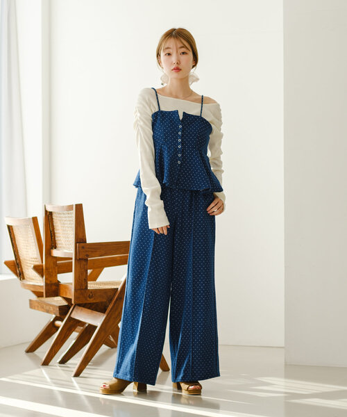 Kastane（カスタネ）の「*【スウェード&PUレザー】ラウンドミュールサンダル（サンダル・レディース・グリーン系その他/ブラック/ベージュ・38/36/37）」の15枚目の写真