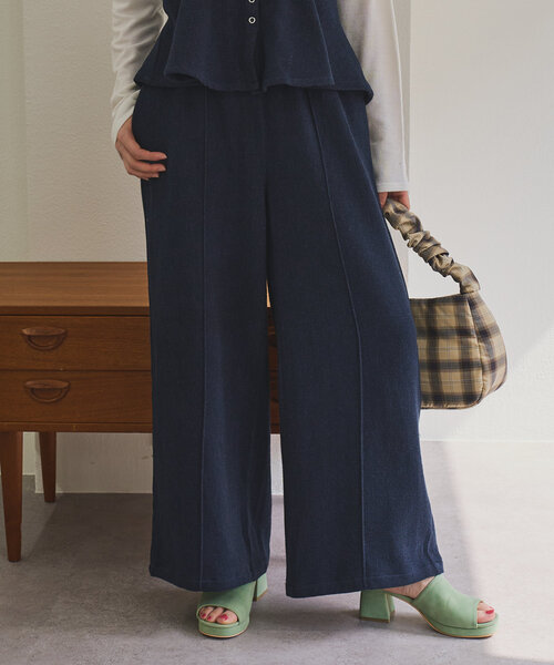 Kastane（カスタネ）の「*【スウェード&PUレザー】ラウンドミュールサンダル（サンダル・レディース・グリーン系その他/ブラック/ベージュ・38/36/37）」の17枚目の写真