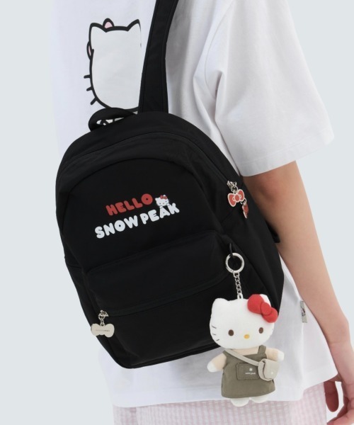 【新品未使用☆日本未発売】スノーピーク キティ コラボ セット 日本未発売 スノーピーク × ハローキティ コラボ 携帯ストラップ