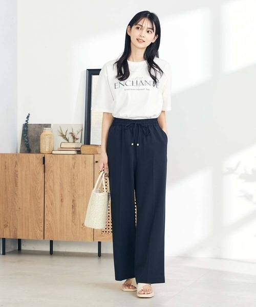 a.v.v(アーヴェヴェ)の「メタリックカゴバッグ(かごバッグ・レディース・アイボリー/ブラック/シルバー・38)」の6枚目の写真