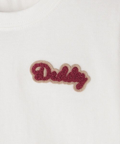 Dessin(デッサン)の「【リンクコーデ】ベアポイントTシャツ(Tシャツ/カットソー・キッズ・ホワイト/ネイビー・14/11/10/12/13)」の8枚目の写真