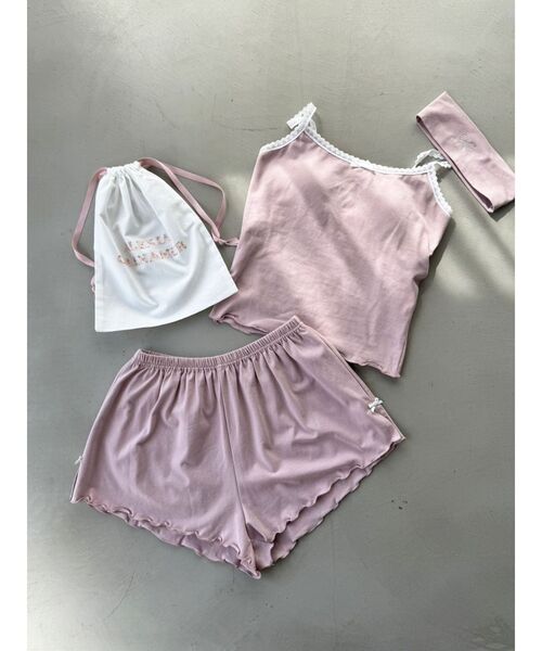 ALEXIA STAMコラボ】Pink Room Wear Set（ルームウェア/パジャマ
