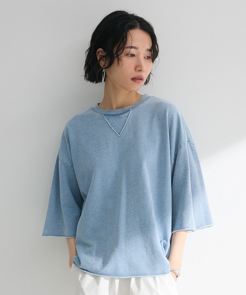 セール】・DOUBLE FLAGS 7分袖スウェット（Tシャツ/カットソー