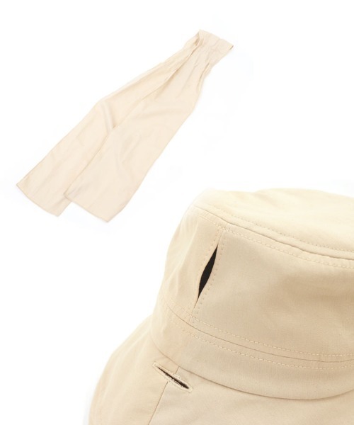 DONOBAN(ドノバン)の「UV遮熱ハット(ハット・レディース・ブラック/ライトベージュ・ONE)」の18枚目の写真