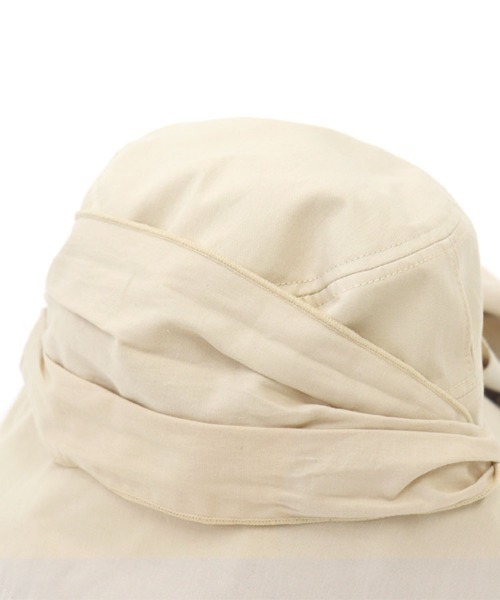 DONOBAN(ドノバン)の「UV遮熱ハット(ハット・レディース・ブラック/ライトベージュ・ONE)」の8枚目の写真