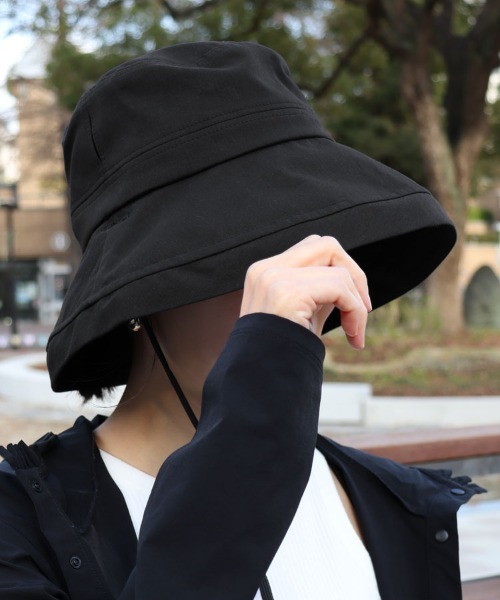 DONOBAN(ドノバン)の「UV遮熱ハット(ハット・レディース・ブラック/ライトベージュ・ONE)」の20枚目の写真