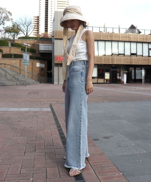 DONOBAN(ドノバン)の「UV遮熱ハット(ハット・レディース・ブラック/ライトベージュ・ONE)」の21枚目の写真