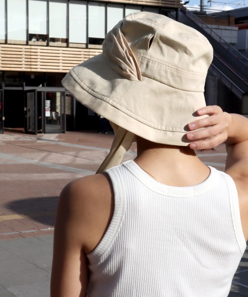 DONOBAN(ドノバン)の「UV遮熱ハット(ハット・レディース・ブラック/ライトベージュ・ONE)」の22枚目の写真