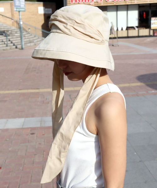 DONOBAN(ドノバン)の「UV遮熱ハット(ハット・レディース・ブラック/ライトベージュ・ONE)」の14枚目の写真
