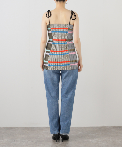 CITYSHOP（シティーショップ）の「Waste Yarn Project MOON MINI トップス（キャミソール・レディース・A/C/B・MEDIUM）」の8枚目の写真