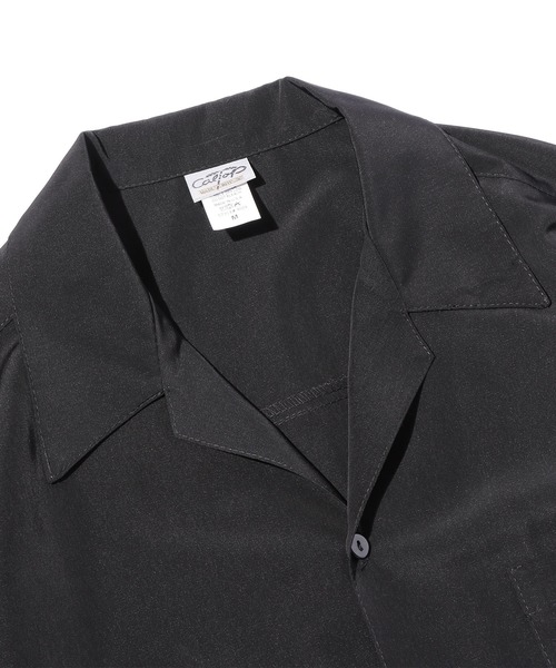 Cal Top（キャルトップ）の「CALTOP/キャルトップ CALTOP OPEN COLLER S/S SHIRT オープンカラー 開襟シャツ オーバーサイズ 半袖（シャツ/ブラウス・メンズ・ブラック/グレー/ネイビー・M/L）」の10枚目の写真