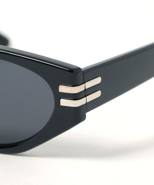 LAND MUSEUM（ランドミュージアム）の「LAND MUSEUM／カーブエンドグラス（サングラス・メンズ・ブラック・FREE）」の6枚目の写真