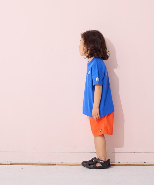 MARKEY'S(マーキーズ)の「ポケットひょっこりTシャツ(Tシャツ/カットソー・キッズ・ブラック/ブルー/オフホワイト/ライトグリーン・L/M/S/XS/LL)」の21枚目の写真