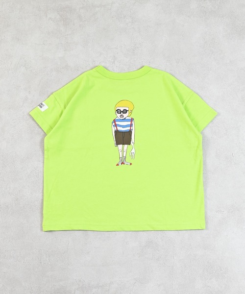MARKEY'S(マーキーズ)の「ポケットひょっこりTシャツ(Tシャツ/カットソー・キッズ・ブラック/ブルー/オフホワイト/ライトグリーン・L/M/S/XS/LL)」の11枚目の写真