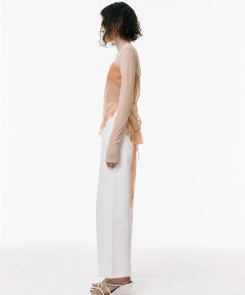 LACE TRIM CAMI/レーストリムキャミ（キャミソール）｜JOSE MOON