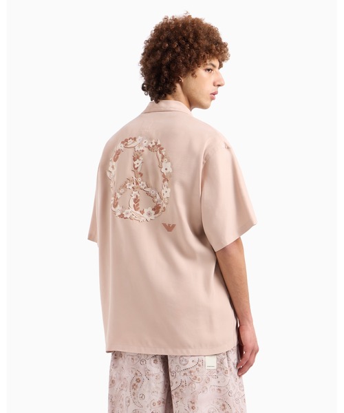 EMPORIO ARMANI - エンポリオ　アルマーニ　半袖　ブラウス　新品 EMPORIO ARMANI（エンポリオアルマーニ）の「【エンポリオ