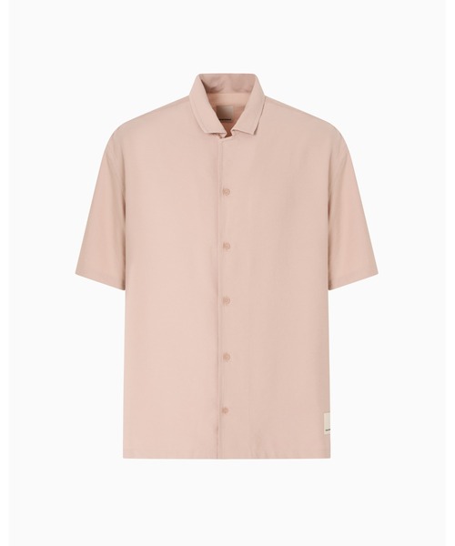 EMPORIO ARMANI(エンポリオアルマーニ)の「【エンポリオ アルマーニ】ASV Peaceカプセルコレクション 半袖シャツ モダール オーバーサイズプリント(シャツ/ブラウス・メンズ・スモークピンク・MEDIUM/LARGE/X-LARGE/SMALL/X-SMALL)」の2枚目の写真
