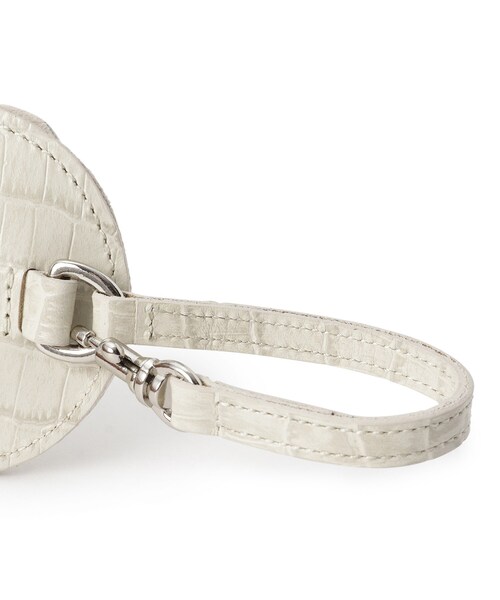 TOFF&LOADSTONE(トフアンドロードストーン)の「Eyewear case with strap croco(アイウェアケース with ストラップ クロコ)(その他・レディース・アイボリー/ダークブラウン・00)」の19枚目の写真