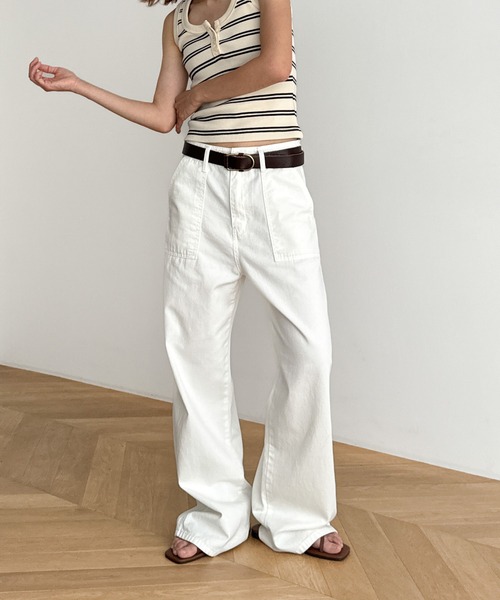 HARING　コットンペインターパンツ