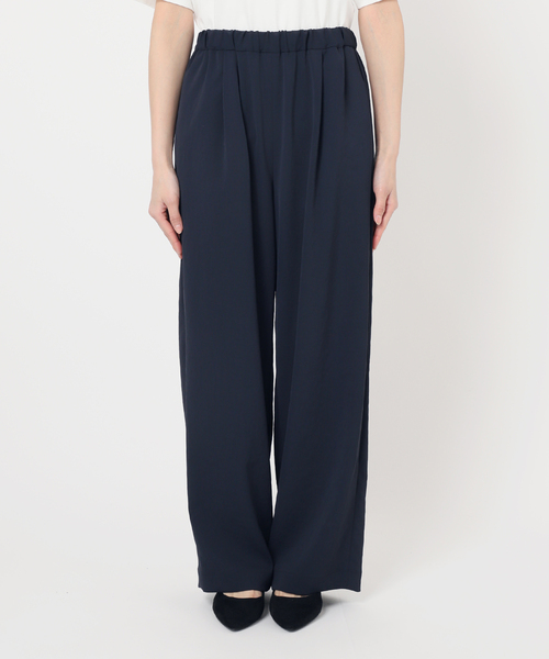 【FRAMeWORK 】手洗い可 / ポリエステルツイルリラックスパンツ 新品 ≪追加≫ 手洗い可 / ポリエステルツイルリラックスパンツ 2