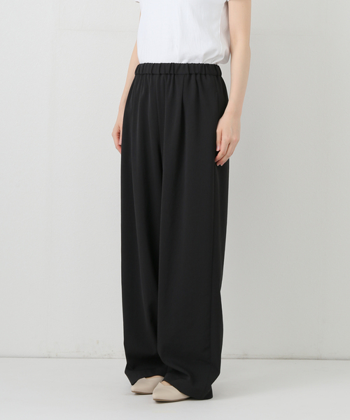 ≪追加≫ 手洗い可 / ポリエステルツイルリラックスパンツ 2