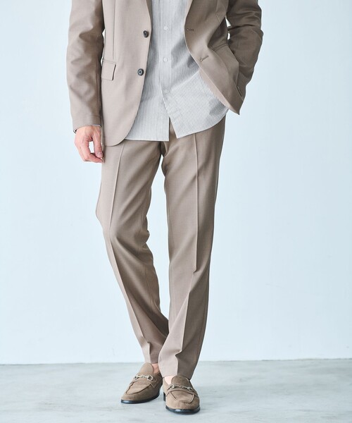 green label relaxing（グリーンレーベルリラクシング）の「【WEB限定】JUST fit PE アムンゼン セットアップ ジャケット＆パンツ -ストレッチ-（セットアップ・メンズ・ネイビー/ダークグレー/モカ・XL/L/M/S/XS）」の7枚目の写真