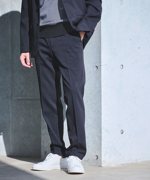 green label relaxing（グリーンレーベルリラクシング）の「【WEB限定】JUST fit PE アムンゼン セットアップ ジャケット＆パンツ -ストレッチ-（セットアップ・メンズ・ネイビー/ダークグレー/モカ・XL/L/M/S/XS）」の9枚目の写真