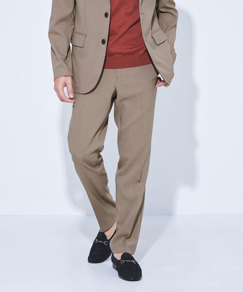 green label relaxing（グリーンレーベルリラクシング）の「【WEB限定】JUST fit PE アムンゼン セットアップ ジャケット＆パンツ -ストレッチ-（セットアップ・メンズ・ネイビー/ダークグレー/モカ・XL/L/M/S/XS）」の12枚目の写真