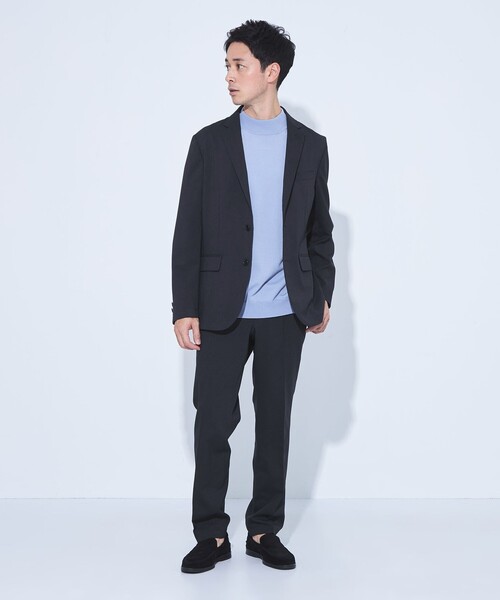 green label relaxing（グリーンレーベルリラクシング）の「【WEB限定】JUST fit PE アムンゼン セットアップ ジャケット＆パンツ -ストレッチ-（セットアップ・メンズ・ネイビー/ダークグレー/モカ・XL/L/M/S/XS）」の16枚目の写真