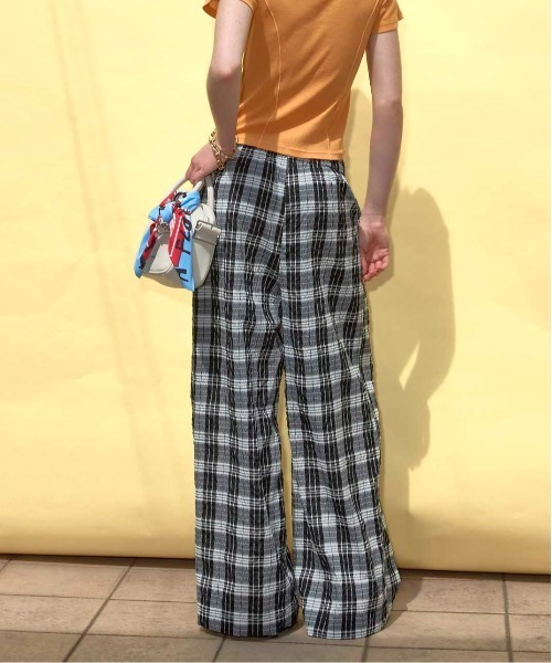 maison mill 24SS パーチメントイージーパンツ サンプル品 maison mill 24SS パーチメントイージーパンツ サンプル品
