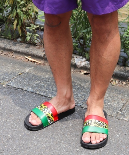 ROOPTOKYO（ループトウキョウ）の「SAVE SHOCK/セーブショック RASTA SHOWER SANDAL サンダル（サンダル・メンズ・ブラック・24cm/27cm/29cm）」の7枚目の写真