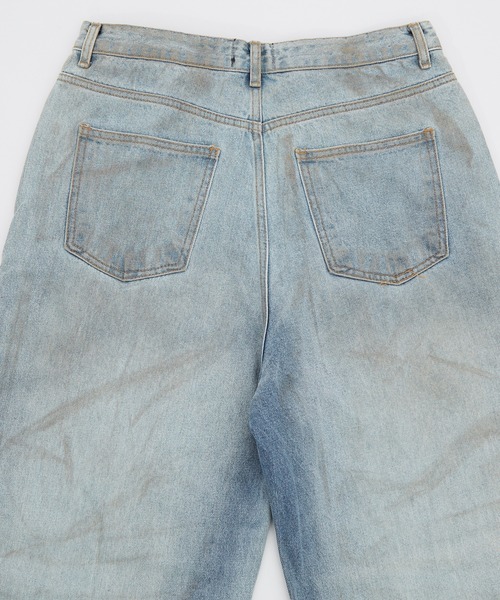 improves(インプローブス)の「グラデーション タック デニムパンツ(デニムパンツ・メンズ・ブラック/ブルー・MEDIUM/LARGE)」の8枚目の写真