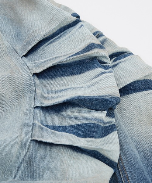 improves(インプローブス)の「グラデーション タック デニムパンツ(デニムパンツ・メンズ・ブラック/ブルー・MEDIUM/LARGE)」の11枚目の写真