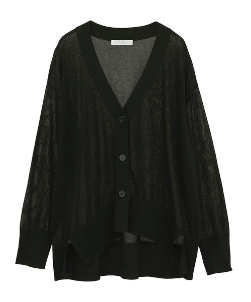 Green　Parks（グリーンパークス）の「[ZOZO限定]接触冷感Vネックカーディガン（カーディガン/ボレロ・レディース・ピンク/ネイビー/グレー/ブラック・FREE）」の14枚目の写真