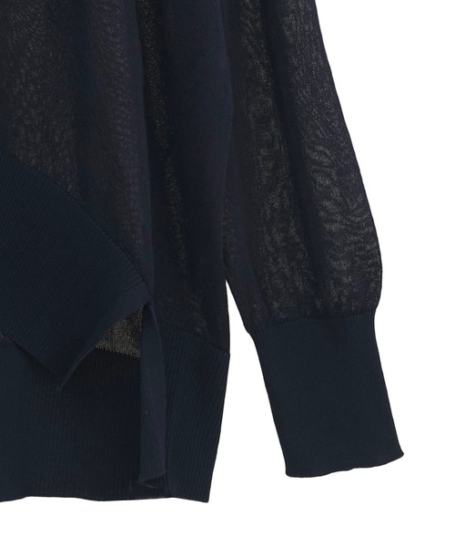 Green　Parks（グリーンパークス）の「[ZOZO限定]接触冷感Vネックカーディガン（カーディガン/ボレロ・レディース・ピンク/ネイビー/グレー/ブラック・FREE）」の10枚目の写真