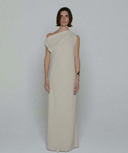 SANTE ダブルクロスデザインネックドレス SANTEダブルクロスデザインネックドレス（ドレス）｜ETRE TOKYO